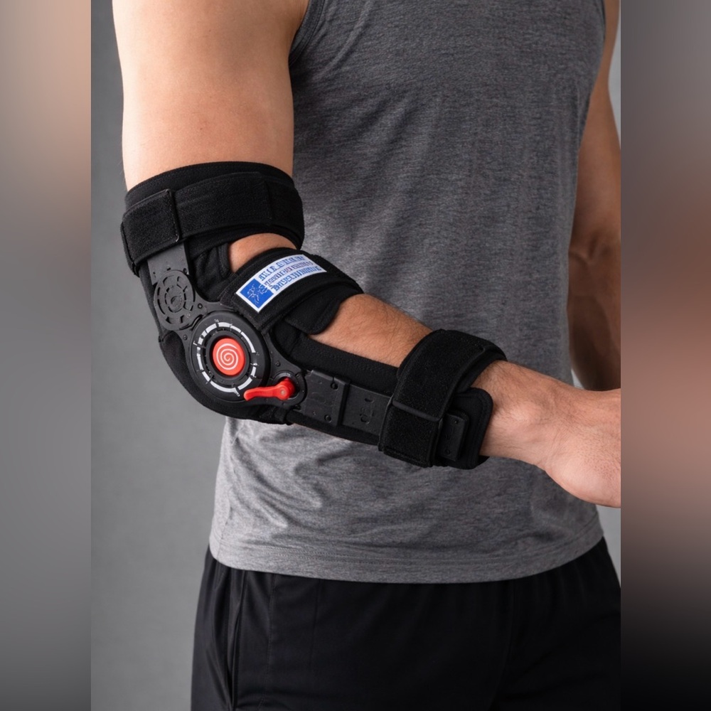Austin Sports Medicine ROM Hinged Brace Adjustable Knee Elbow(F128),